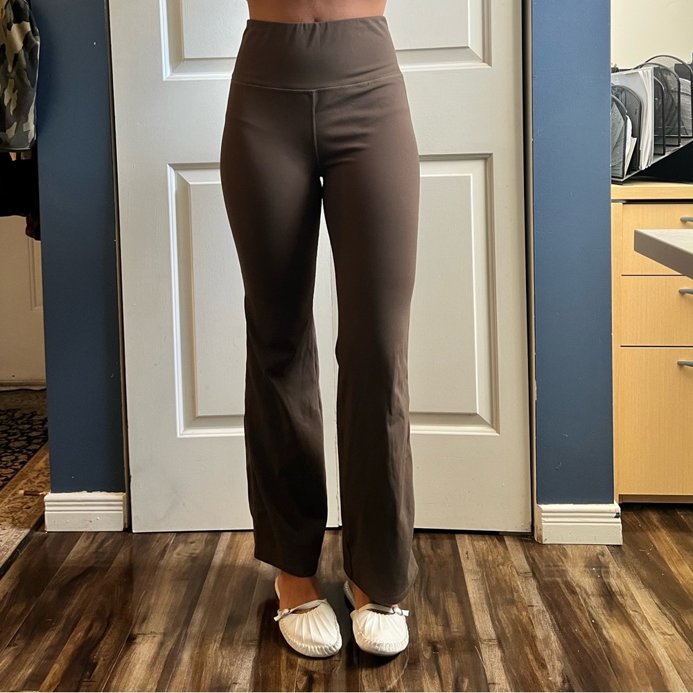 Women's Brown High-Waisted Pants